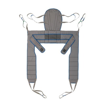 Invacare Premier Dress Toileting High Sling - Polyester Fabric - XL 2484780